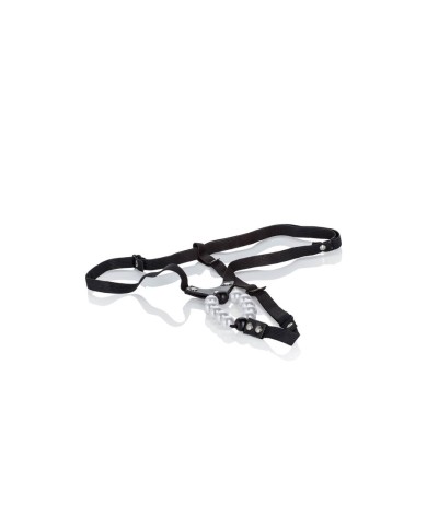CALEXOTICS LOVERS TANGA CON PERLAS DE PLACER