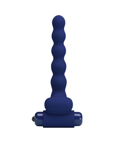 PRETTY LOVE AJMAL ANILLO VIBRADOR CON PLUG AZUL PRETTY LOVE AJMAL ANILLO VIBRADOR CON PLUG AZUL