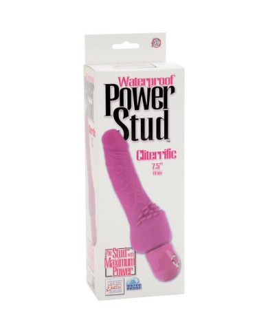 CALEXOTICS POWER STUD CLITERRIFIC VIBRADOR ROSA