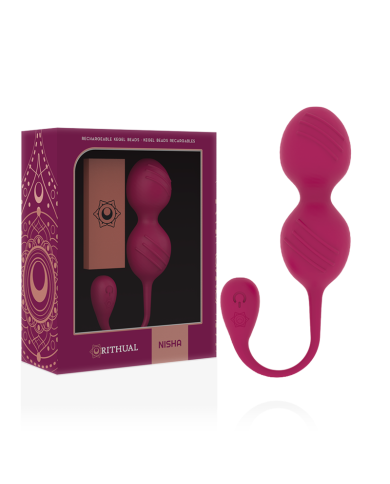RITHUAL NISHA BOLAS KEGEL RECARGABLES VIBRADORAS ORQUIDEA