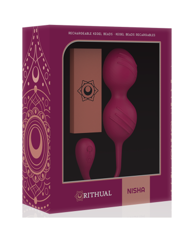 RITHUAL NISHA BOLAS KEGEL RECARGABLES VIBRADORAS ORQUIDEA