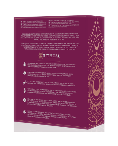 RITHUAL NISHA BOLAS KEGEL RECARGABLES VIBRADORAS ORQUIDEA