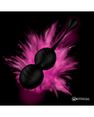 RITUAL NISHA BOLAS KEGEL RECARGABLES VIBRADORAS NEGRO