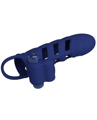PRETTY LOVE ALTAF ANILLO VIBRADOR CON FUNDA DE SILICONA AZUL PRETTY LOVE ALTAF ANILLO VIBRADOR CON FUNDA DE SILICONA AZUL