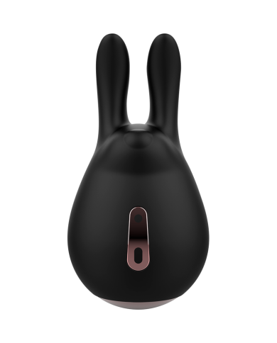 COQUETTE CHIC DESIRE ESTIMULADOR CLITORIS NEGRO GOLD CONEJO