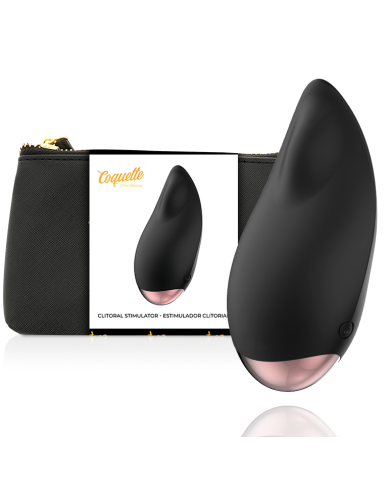 COQUETTE CHIC DESIRE ESTIMULADOR CLITORIS NEGRO GOLD GOTA