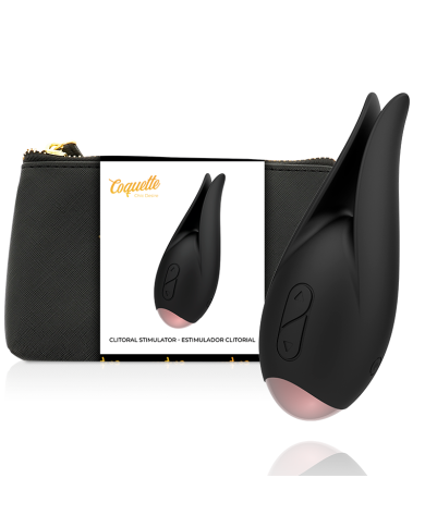 COQUETTE CHIC DESIRE ESTIMULADOR CLITORIS NEGRO GOLD FLOR