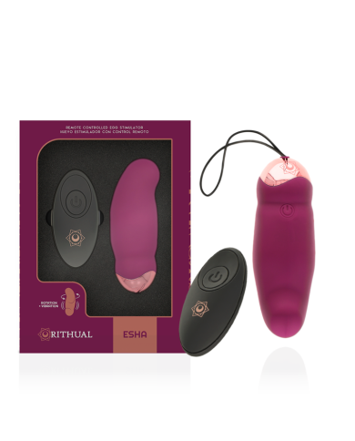 RITHUAL ESHA HUEVO CONTROL REMOTO SISTEMA ROTACION VIBRACION