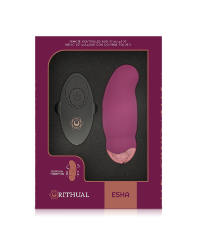 RITHUAL ESHA HUEVO CONTROL REMOTO SISTEMA ROTACION VIBRACION