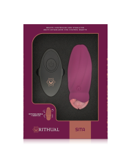 RITHUAL SITA HUEVO CONTROL REMOTO ROTACION DE PERLAS VIBRACION