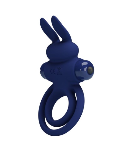 PRETTY LOVE DAREY DOBLE ANILLO VIBRADOR RABBIT AZUL PRETTY LOVE DAREY DOBLE ANILLO VIBRADOR RABBIT AZUL