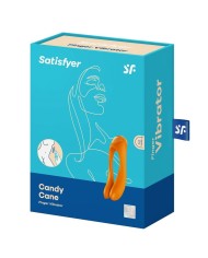 SATISFYER CANDY CANE VIBRADOR DEDO NEGRO