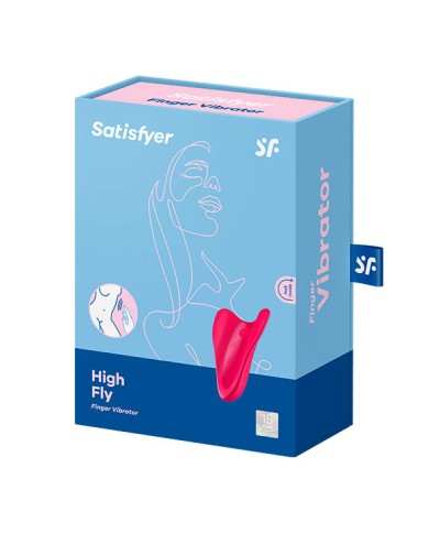 SATISFYER HIGH FLY VIBRADOR DEDAL FUCHSIA