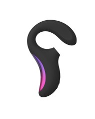 LELO ENIGMA DOBLE ESTIMULACION SUCCION MASAJEADOR NEGRO
