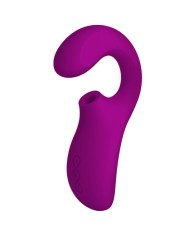 LELO ENIGMA DOBLE ESTIMULACION SUCCION MASAJEADOR MORADO