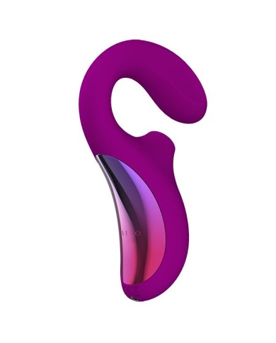 LELO ENIGMA DOBLE ESTIMULACION SUCCION MASAJEADOR MORADO