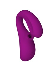 LELO ENIGMA DOBLE ESTIMULACION SUCCION MASAJEADOR MORADO