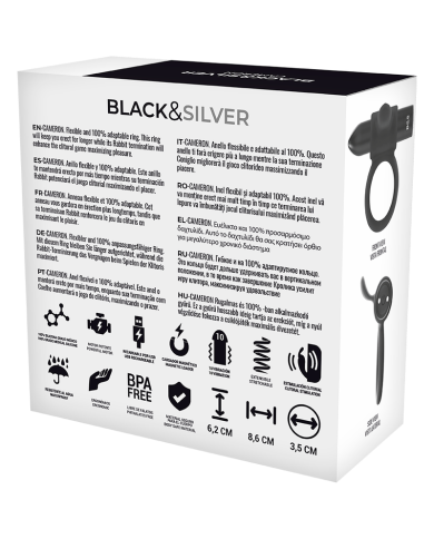 BLACKSILVER CAMERON CONTROL REMOTO COCKRING WATCHME