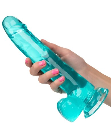 CALEXOTICS SIZE QUEEN DILDO AZUL 203 CM