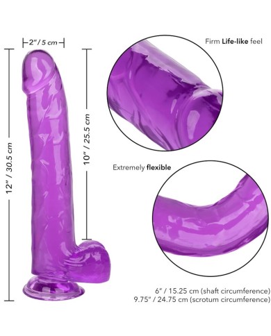 CALEXOTICS SIZE QUEEN DILDO LILA 255 CM