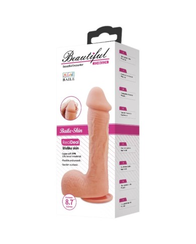 BAILE DILDO JOHNSON PIEL REALISTA 22 CM