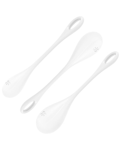SATISFYER YONI POWER 1 KIT DE ENTRENAMIENTO BLANCO