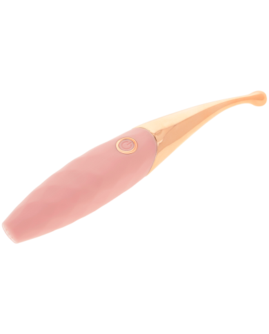 OHMAMA ESTIMULADOR CLITORIS RECARGABLE 36 MODOS ROSA PINKGOLD