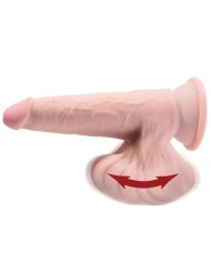 KING COCK PLUS 3D DILDO SWINGING BALLS 127 CM