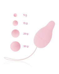OHMAMA DESARROLLADOR SUELO PELVICO KEGEL SISTEMA DE PESOS