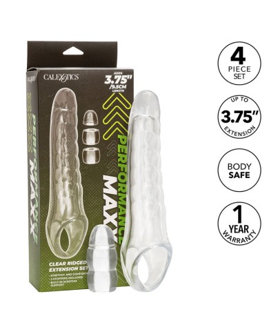 CALEXOTICS MAXX EXTENSOR DE PENE AJUSTABLE TRANSPARENTE CALEXOTICS MAXX EXTENSOR DE PENE AJUSTABLE TRANSPARENTE