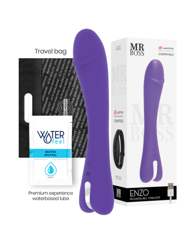 MR BOSS ENZO VIBRADOR MANDO CONTROL REMOTO WATCHME