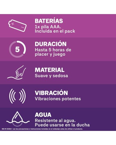 DUREX INTENSE ORGASMIC PURE PLEASURE BALA VIBRADORA