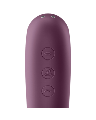 SATISFYER DUAL KISS ESTIMULADOR CLITORIS PURPURA
