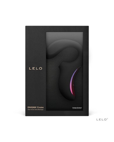 LELO ENIGMA CRUISE MASAJEADOR SONICO DOBLE ESTIMULACION NEGRO