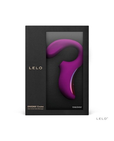 LELO ENIGMA CRUISE MASAJEADOR SONICO DOBLE ESTIMULACION MORADO