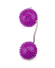 BAILE A DEEPLY PLEASURE BOLAS TEXTURADAS MORADO 360 CM