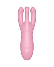 SATISFYER THREESOME 4 VIBRADOR APP ROSA