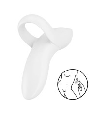 SATISFYER BOLD LOVER DEDAL VIBRADOR BLANCO