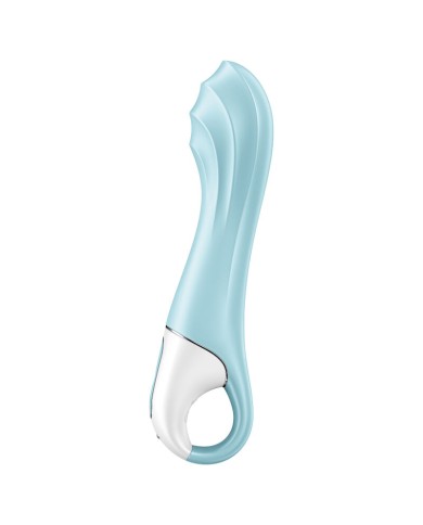 SATISFYER AIR PUMP VIBRATOR 5 VIBRADOR PUNTO G INFLABLE APP AZUL