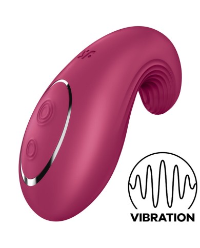 SATISFYER DIPPING DELIGHT VIBRADOR LAY ON AZUL