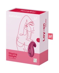 SATISFYER DIPPING DELIGHT VIBRADOR LAY ON AZUL