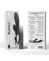 BLACKSILVER KALEB VIBRADOR RABBIT SILICON MILTI FUNCION