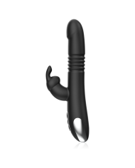 BLACKSILVER KENJI VIBRADOR RABBIT UP DOWN MANDO CONTROL REMOTO WATCHME