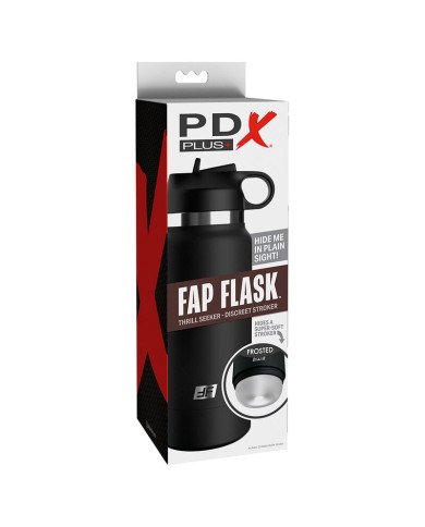 PDX PLUS FAP FLASK ESTIMULADOR DE BOTELLA DISCRETO TRANSPARENTE MODELO 1 PDX PLUS FAP FLASK ESTIMULADOR DE BOTELLA DISCRETO TRANSPARENTE MODELO 1