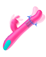 HAPPY LOKY PLUTO RABBIT VIBRATOR ROTATOR MANDO CONTROL REMOTO WATCHME