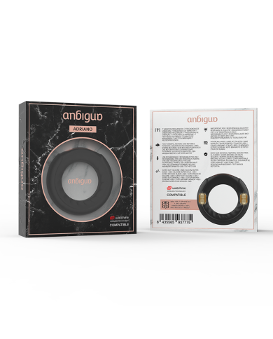ANBIGUO ADRIANO ANILLO VIBRADOR COMPATIBLE CON WATCHME WIRELESS TECHNOLOGY