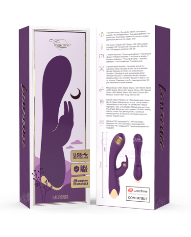 TREASURE LAURENCE RABBIT VIBRADOR MANDO CONTROL REMOTO WATCHME