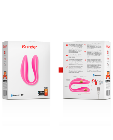 ONINDER LISBOA ESTIMULADOR PUNTO G CLITORIS ROSA APP GRATUITA ROSA