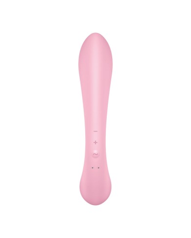 SATISFYER TRIPLE OH VIBRADOR HIBRIDO AZUL