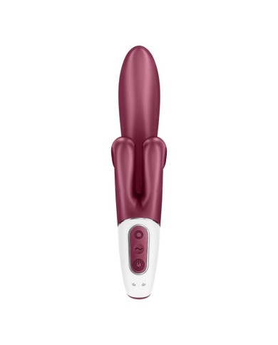 SATISFYER TOUCH ME VIBRADOR RABBIT ROJO